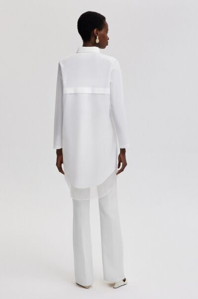 Touche Organze Detaylı Gömlek 24F1B0010