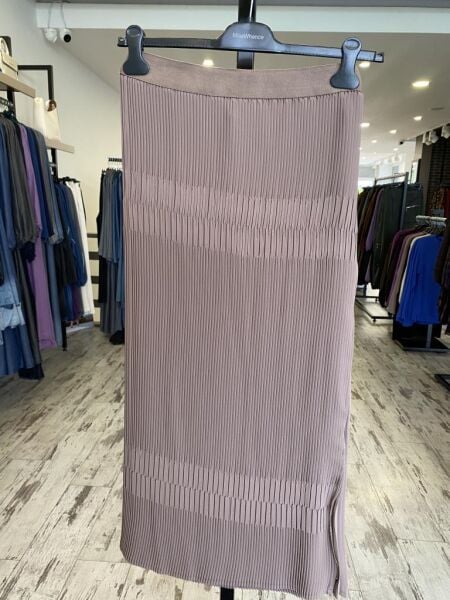 Misswhence Fermuarlı Pliseli Etek 37921