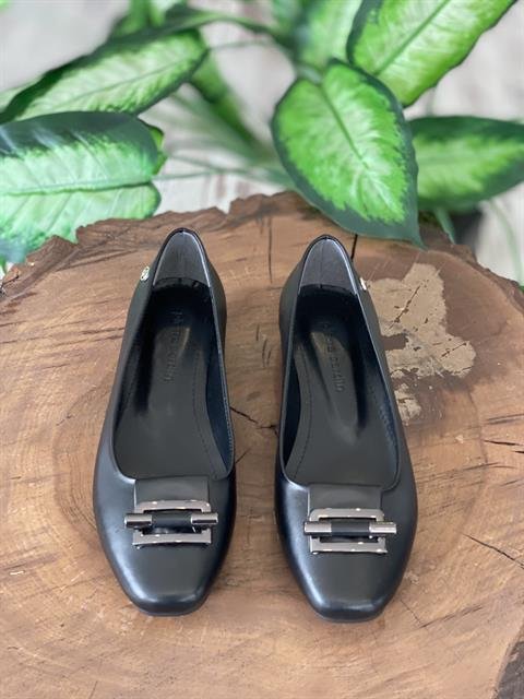 Pierre Cardin Siyah Kadın Babet Ayakkabı PC52005 SİYAH - 37