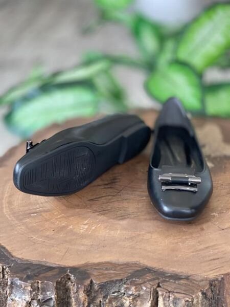 Pierre Cardin Siyah Kadın Babet Ayakkabı PC52005 SİYAH - 37