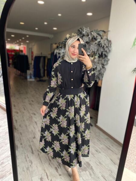 Ghisa Nakış Detaylı Ceket Etek Takım 4043