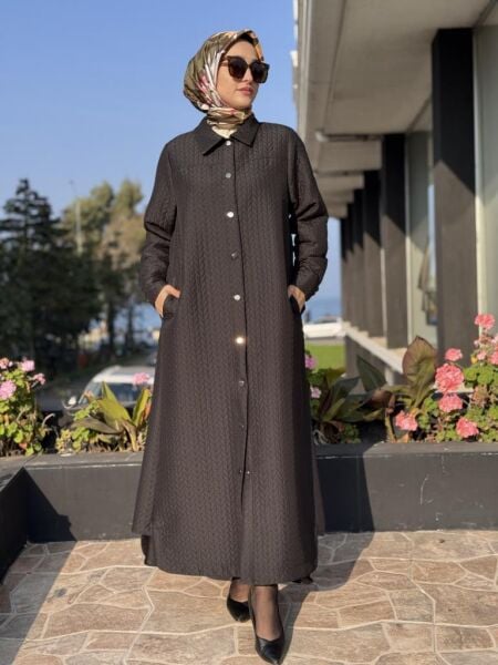 İnvee Çıtçıtlı Gömlek Yaka Kap 7039B