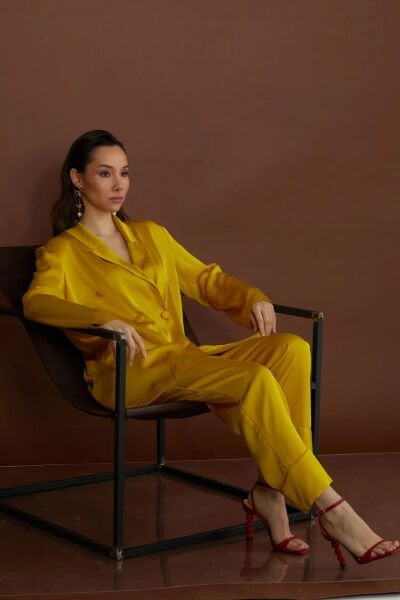 Lisa Saten Hardal Ceket 3102