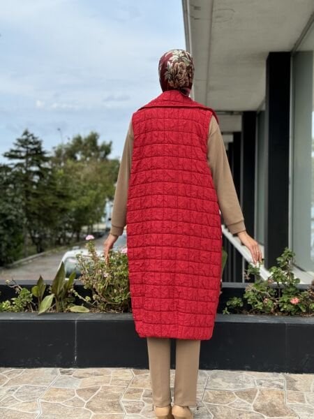 Almarwah Kapitone Çıtçıtlı Yelek 505287