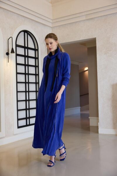 Misswhence Fermuarlı İpek Elbise 35800 SAKS - 46