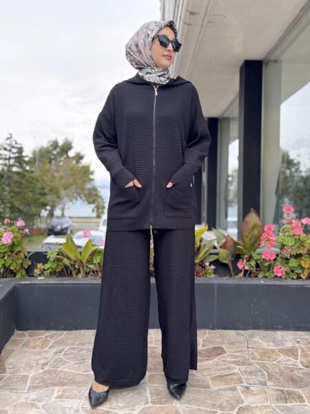 Ghisa Triko Ceket Pantolon Takım 4096