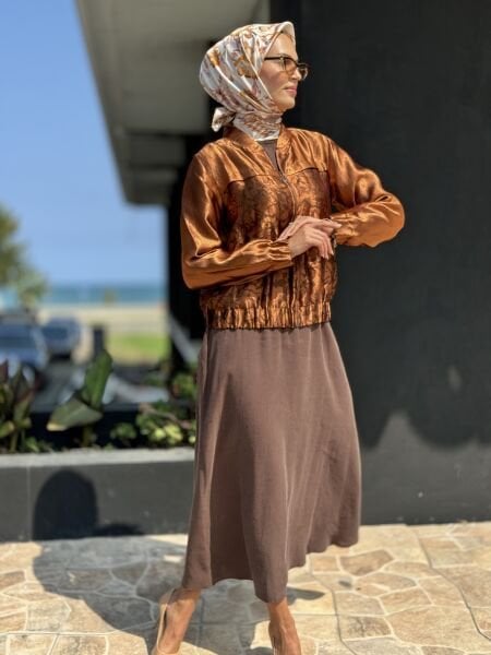 Almarwah Uzun Kollu Elbise Ceket İkili Takım 202648