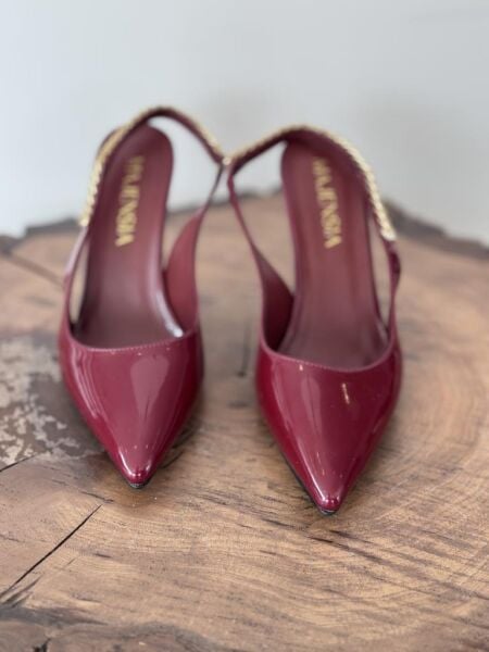 Majensia Zincir Detaylı Sivri Toput Rugan Ayakkabı 155012