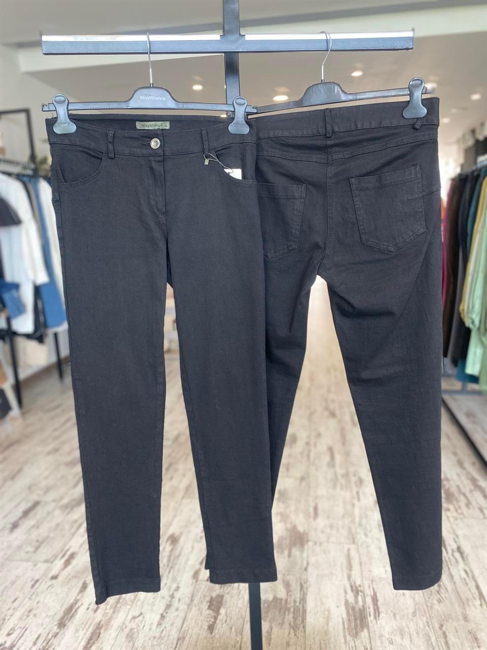 MissWhence Kot Pantolon Siyah (26111)