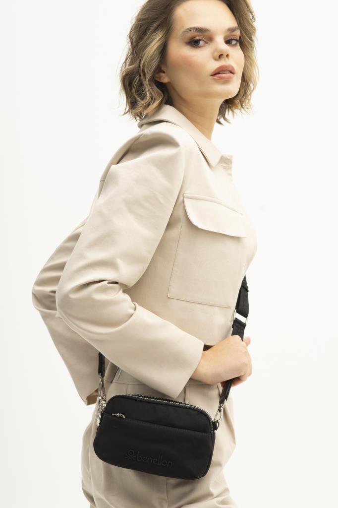 Benetton Fermuarlı Küçük Çapraz Çanta BNT1205