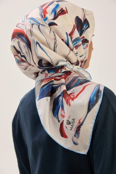 Maisa Buğu 90X90 Melburry İpek Eşarp
