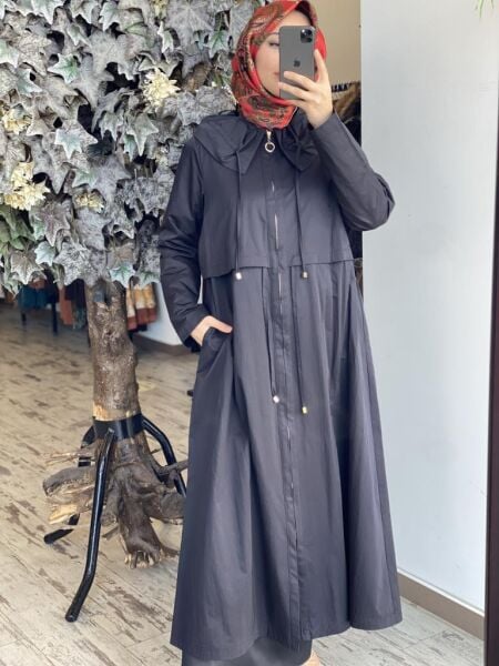 Almarwah Bebe Yaka Belden Büzgülü Paraşüt Kap 404853