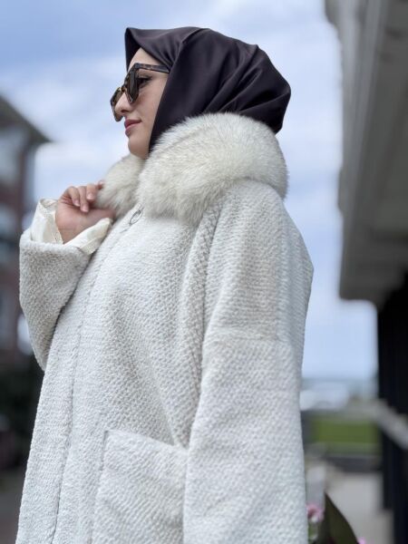 WOM BTQ Petek Dokulu Kürklü Kaban