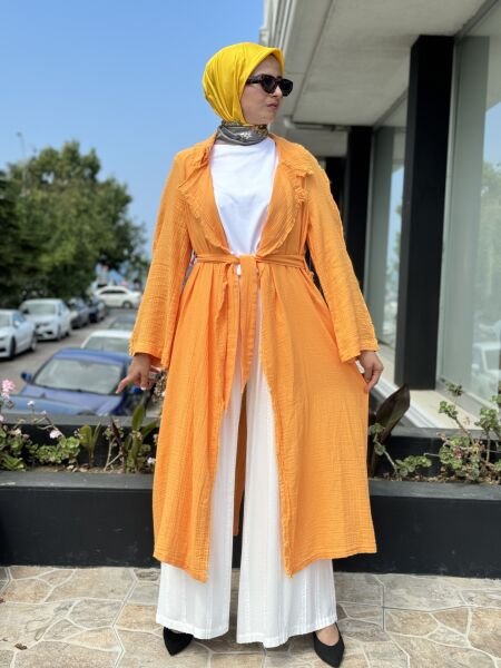 Kahma Müslin Kap TURUNCU - 1