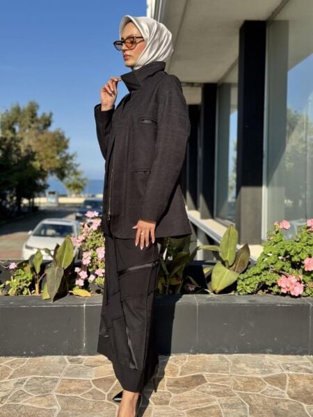 Misswhence Cep Detaylı Fermuarlı Ceket 36206