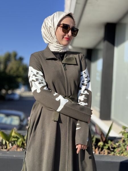 Misswhence Çelik Örme Fermuarlı Triko Kap MİSS262