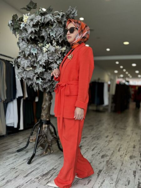 Vuu Kemerli Ceket Pantolon Takım 25SSV3001