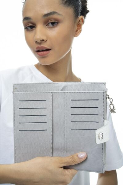 Benetton Monogram Yazılı Renkli Cüzdan BNT1038