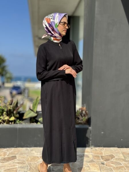 Almarwah Tencel Fermuarlı Basic Kap 404888-1