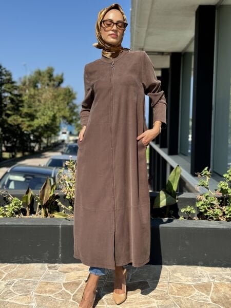 Almarwah Tencel Fermuarlı Basic Kap 404888-1