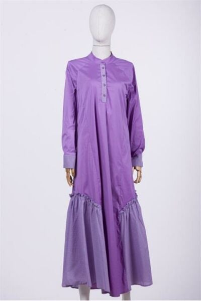 İnvee Reglan Kol Poplin Elbise 6757