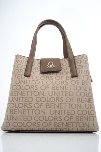 Benetton Kadın Kol Çantası BNT 831 Vizon-Kahve