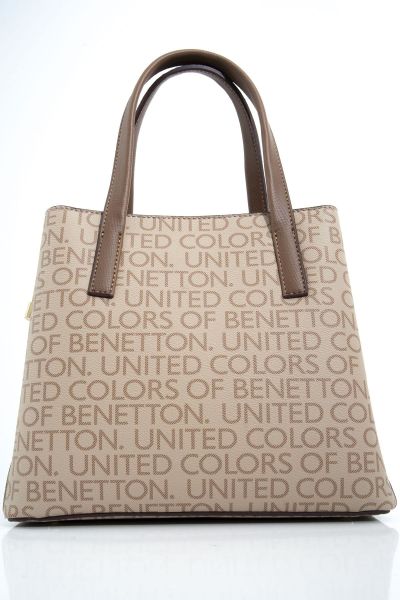 Benetton Kadın Kol Çantası BNT 831 Vizon-Kahve