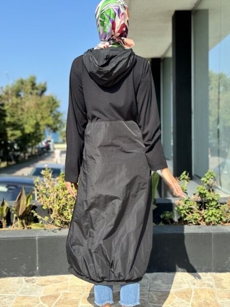 Almarwah Fermuarlı Kapüşonlu Paraşüt Kap 404812