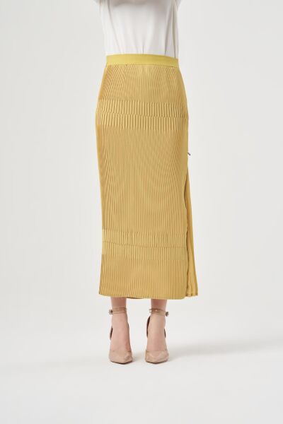 MİSSWHENCE PLİSELİ ETEK(SADECE SARI VE KIRMIZI RENK İÇİN GEÇERLİ) 34903