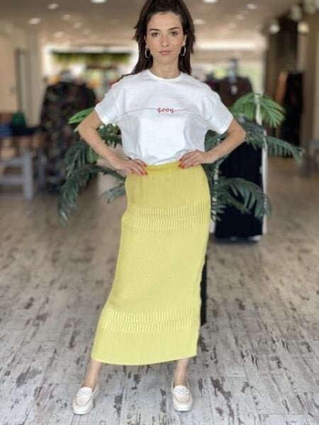 MİSSWHENCE PLİSELİ ETEK(SADECE SARI VE KIRMIZI RENK İÇİN GEÇERLİ) 34903