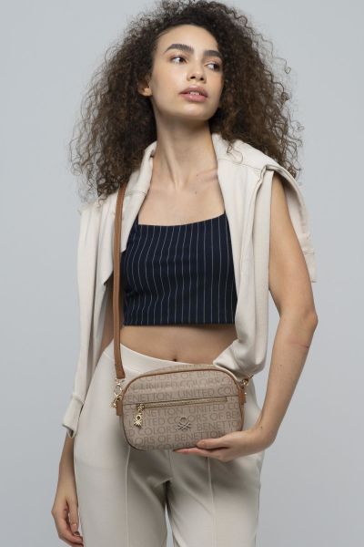 Benetton Kadın Çapraz Çanta BNT 821 CAMEL