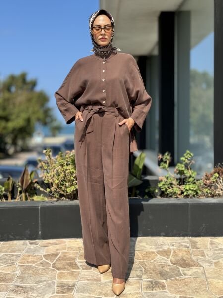 Almarwah Arkası Lastikli Pantolon 606068