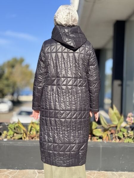 Almarwah Yanları Fermuar Detaylı Kapitone Mont 505331S