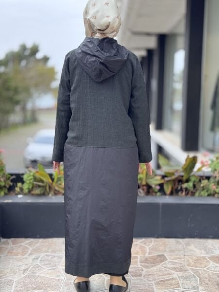 Almarwah Paraşüt Kumaş ve Fermuar Detaylı Kap 405003