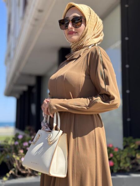 Misswhence Fermuar Detaylı Elbise 38803