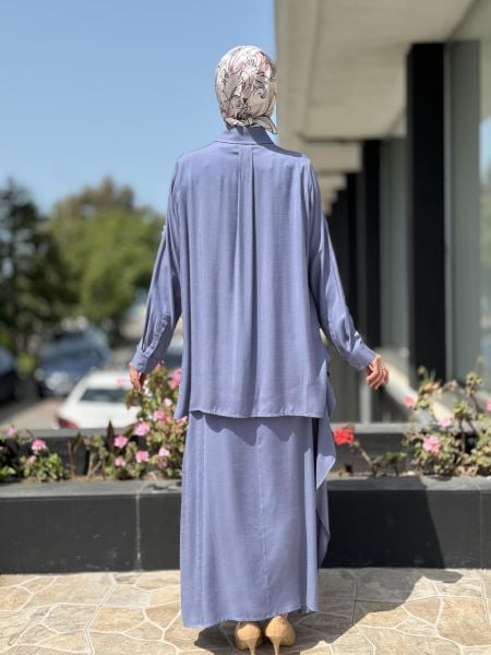 QOOQ Pi Etek 24SS500 İNDİGO - 38