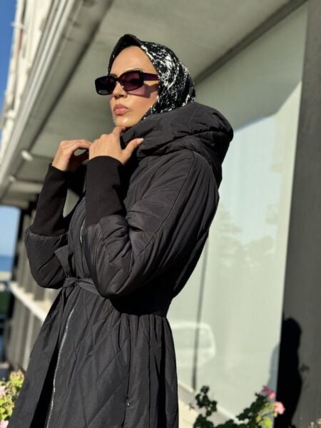 Misswhence Fermaurlı Uzun Pardesü 36533