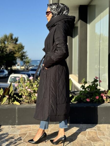 Misswhence Fermaurlı Uzun Pardesü 36533