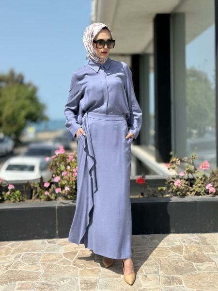 QOOQ Pi Etek 24SS500 İNDİGO - 42