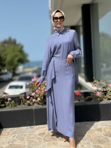 QOOQ Pi Etek 24SS500 İNDİGO - 42