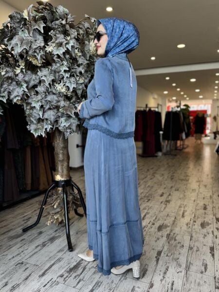 Almarwah Cupra Gömlek Etek Takım 202577