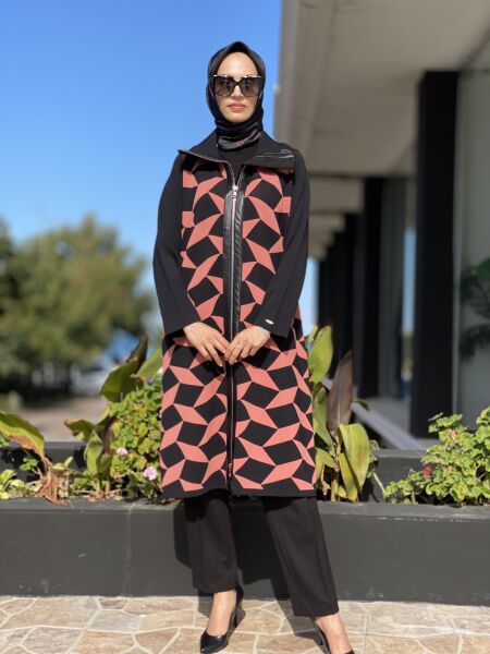 Misswhence Baklava Desenli Triko Kap MİSS217