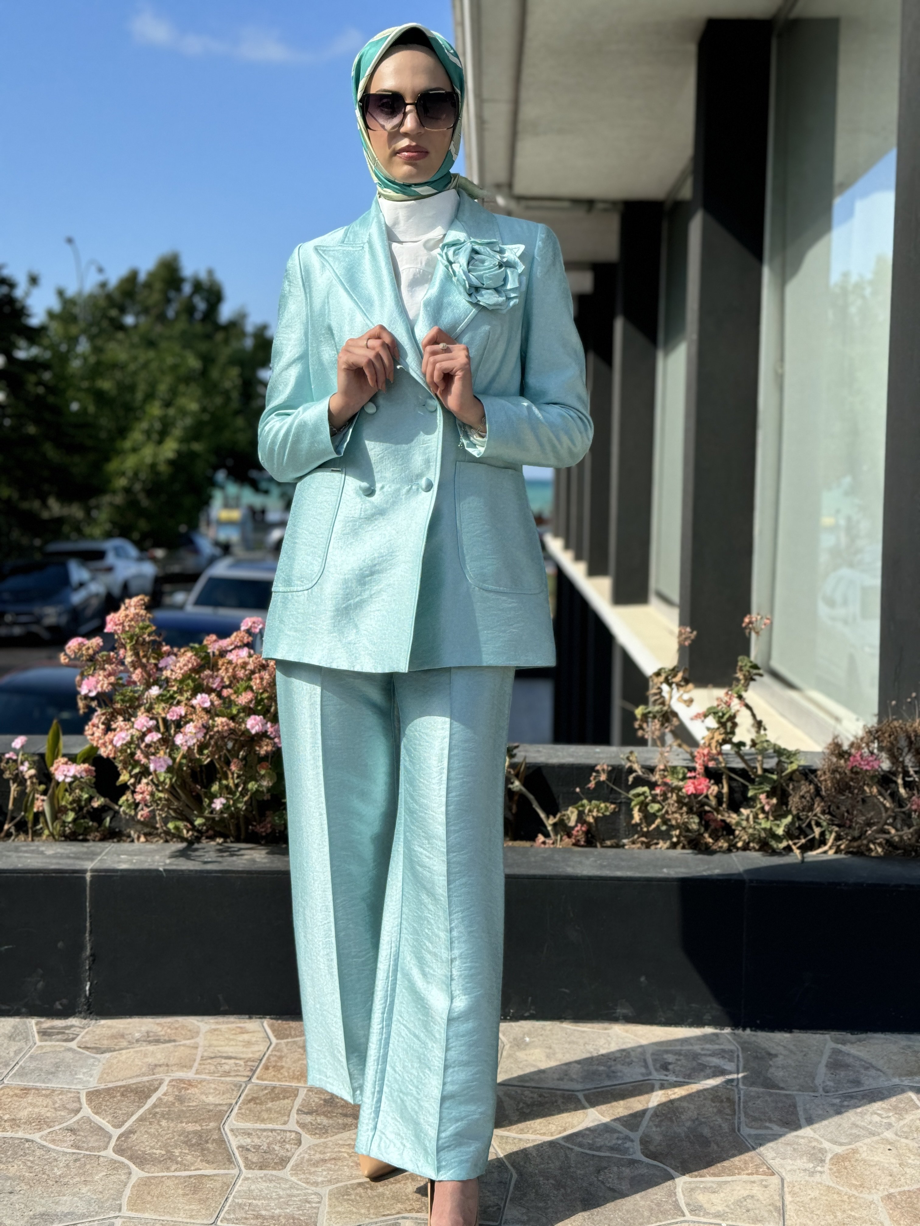 SENNA Jardin Suit Ceket Pantolon Takım SD90016