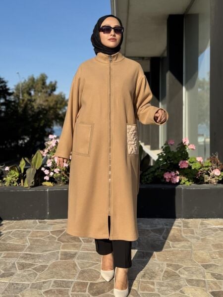 Almarwah Fermuarlı Kaşe Kap 505312