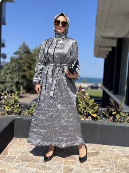 Misswhence Tafta Crush Elbise 38804