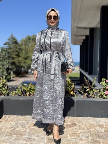 Misswhence Tafta Crush Elbise 38804