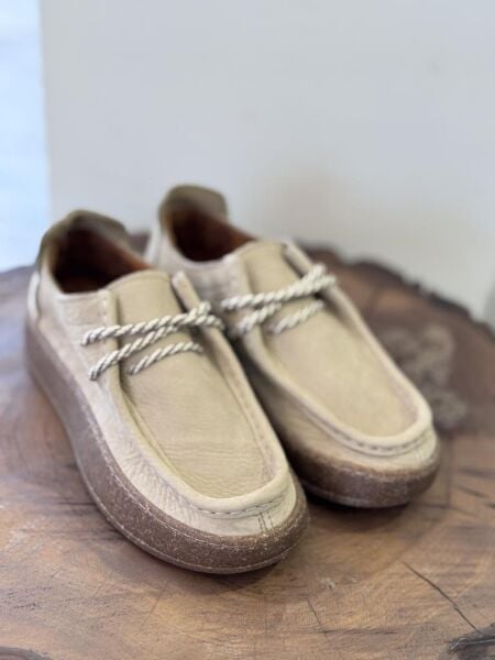 Majensia Towel Bağcıklı Nubuk Ayakkabı 241094