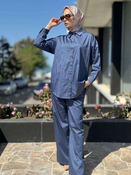 QOOQ Baz Gömlek 24SS201