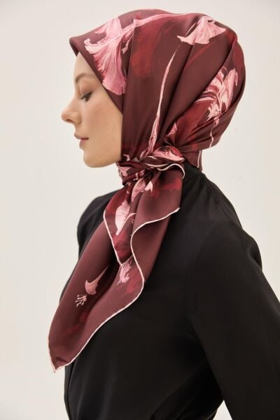 Maisa Eflin 90X90 Twil İpek Eşarp
