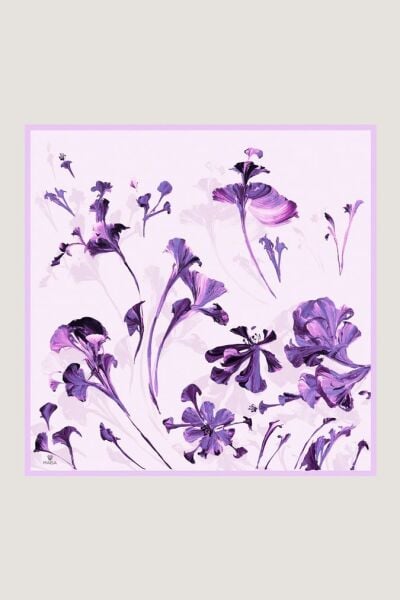 Maisa Eflin 90X90 Twil İpek Eşarp
